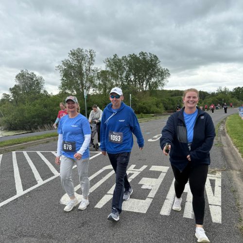 Ann Arbor team walking the T2T